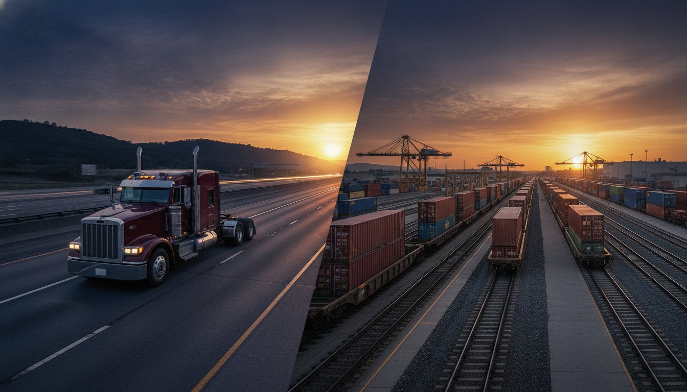 Intermodal vs. Truckload Shipping: A Strategic Comparison for 2026 Shippers