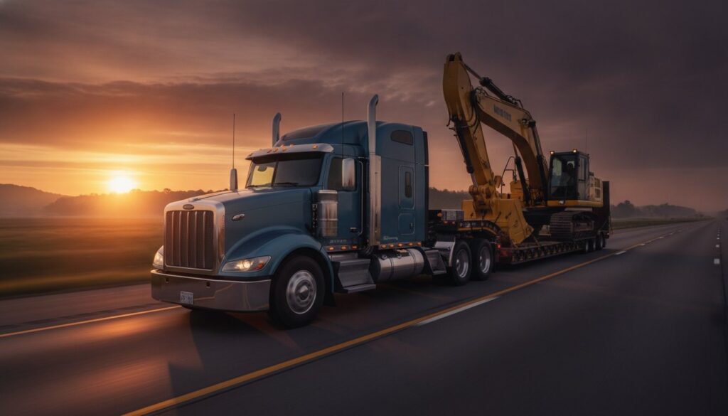 Construction Equipment Shipping: Heavy Haul Guide